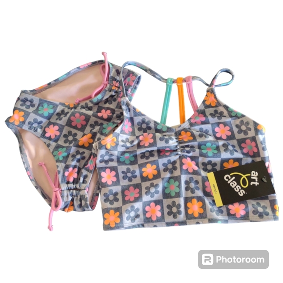 Art Class Girls' Two One-Piece & Two-Pieces Swimsuits Sz S - Picture 3 of 7